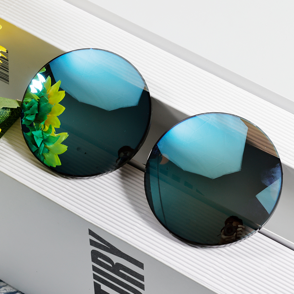 Оптический УФ фильтром HMC покрытие CR-39 мощность sunlens светло-голубой цвет смолы
