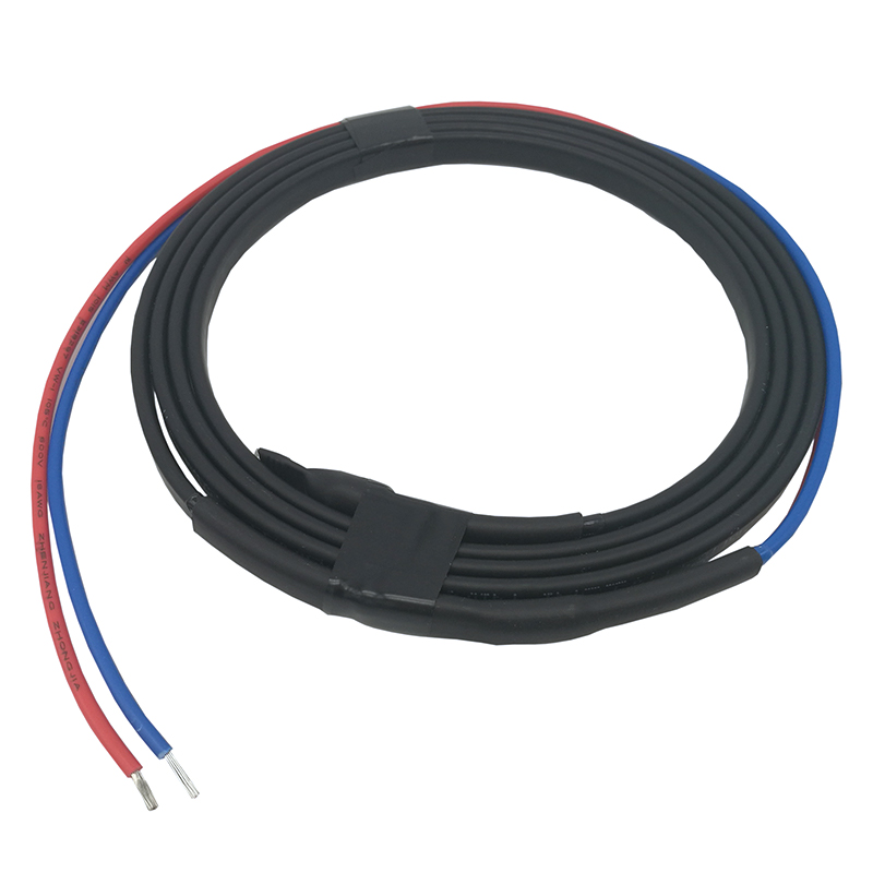 Cold wire connected 12V Can Use 15 Meters Self-regulating Heating Cable PE Insulation Low Voltage PTC Heater