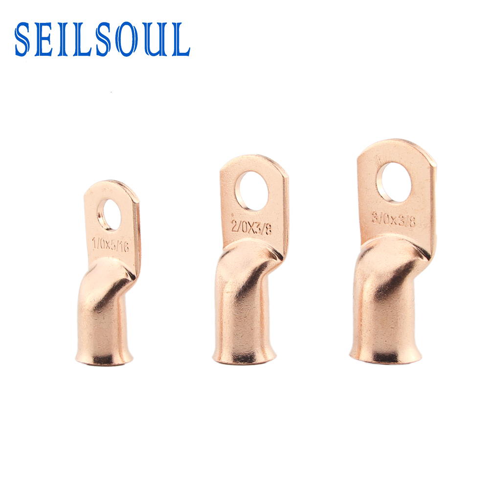 AWG2/0*5/16 SEILSOUL горячая Распродажа AWG медная трубка обжимной тип наконечники кабеля