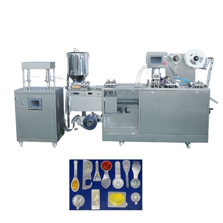 Factory Supply Attractive Price Mechanical Membrane Air Freshener Milk Blister Liquid Sachet Packing Machine