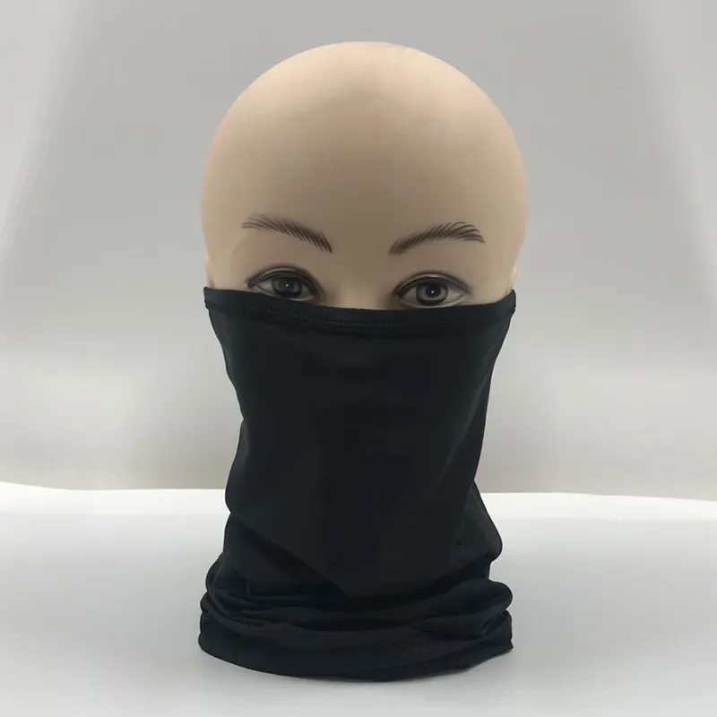 Customize Head Face Mask Bandanas Neck Gaiter Snood Headwear Tube Scarf For Sports