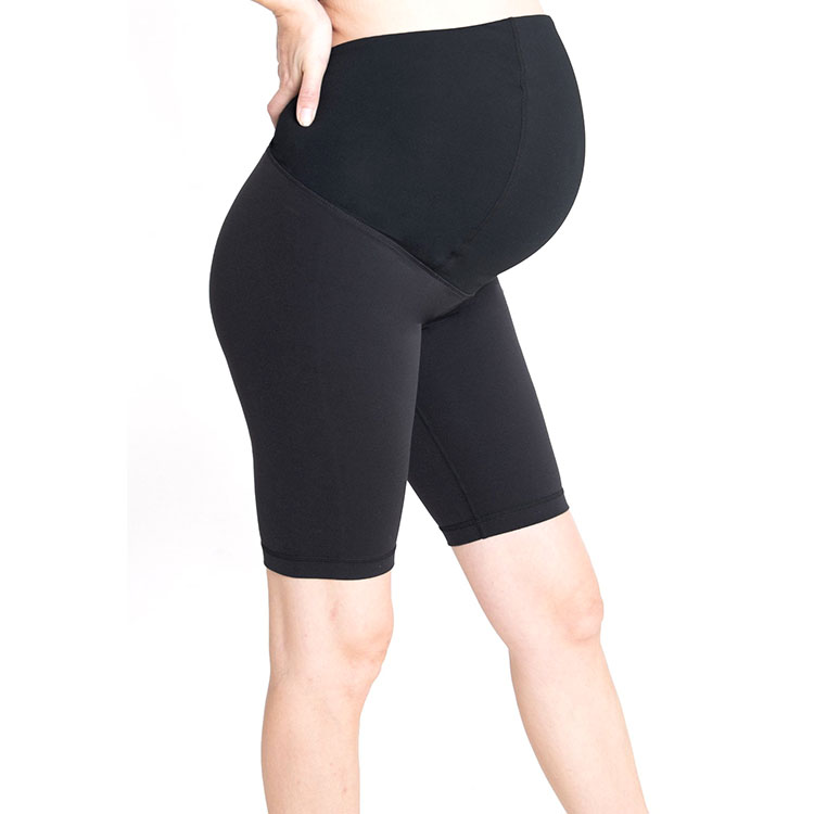 Plus Size Sports Pregnant Safety Pants Bike Women Maternity Yoga Shorts