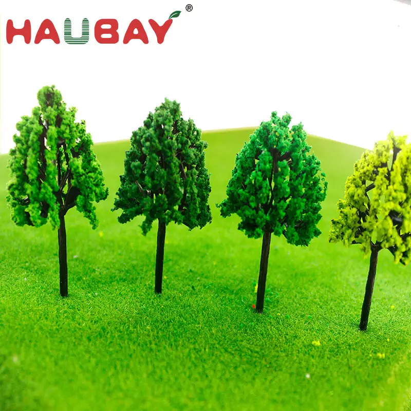2021 poplar best price Handcrafted Building Scale Model Pine Tree Handmade