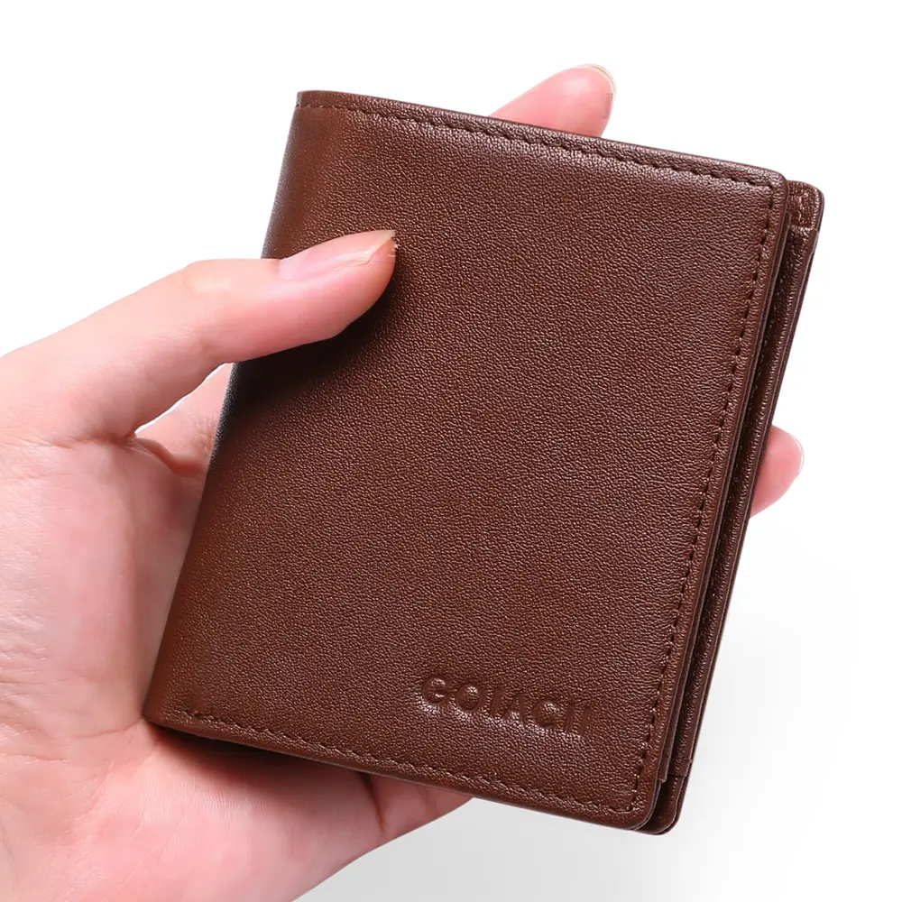 High Quality China Manufactured Men's Genuine Leather Wallets