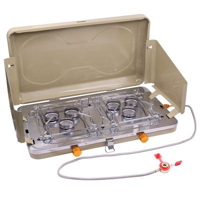 Hot selling factory Wholesale 11000W High Power Double Burner Outdoor Kitchen Camping Gas Stove