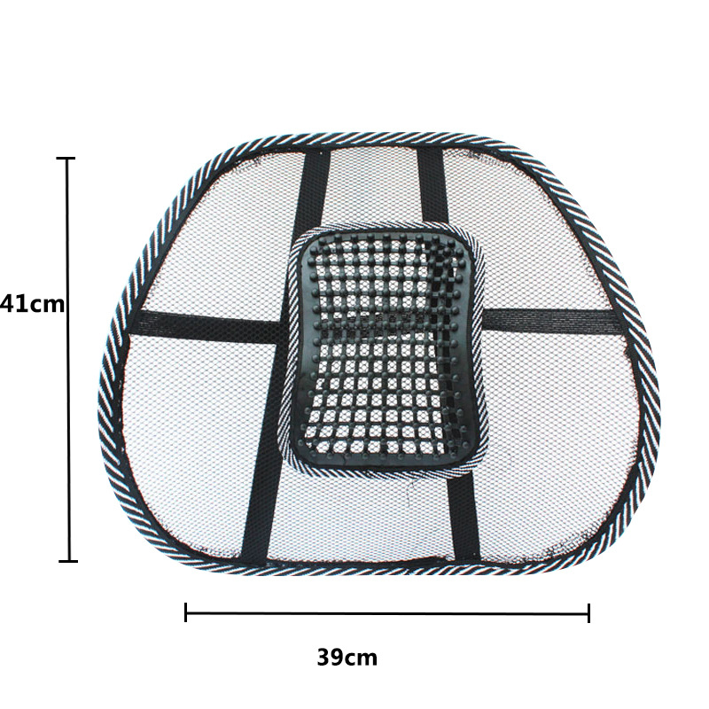 Mesh Lumbar Back Brace Support Office Car Seat Chair Cushion Cool High Quality