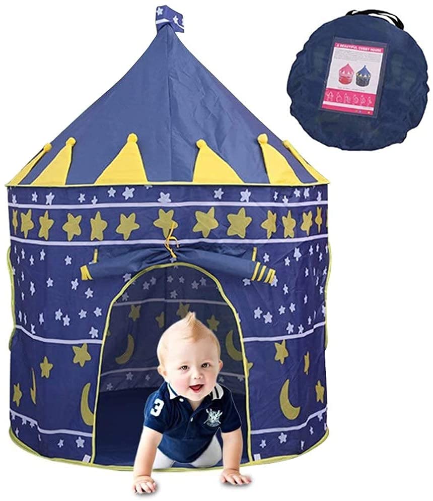 Wholesale Portable Indoor Outdoor Children Foldable Cotton Toy Tents Kids House