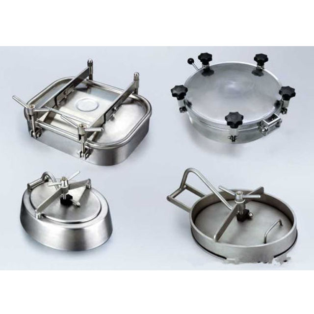 Manholes Stainless Steel Ss 304 Cover Pressure Oval Manway Durable Square Fiber Elipse Relief Valvepressure Sanitary Grc Ss
