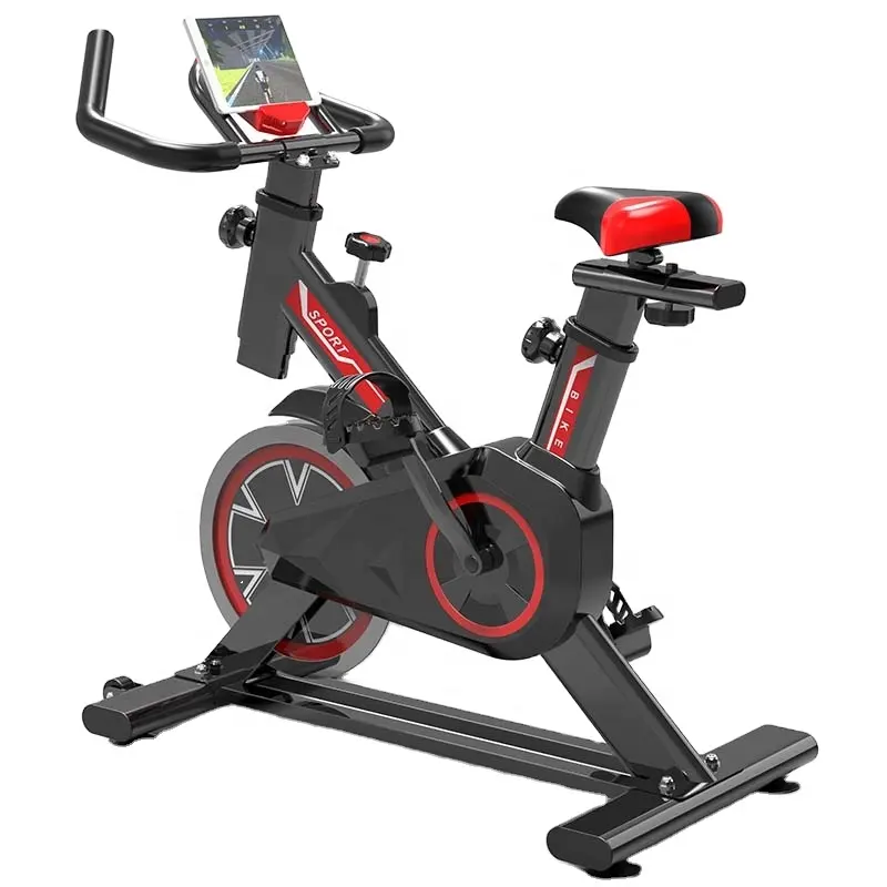 Gym Fitness Bikes Indoor Exercise Bicycle Ultra-quiet Home Exercise Spinning Bikes Unisex Universal Wear-resisting Exercise Bike