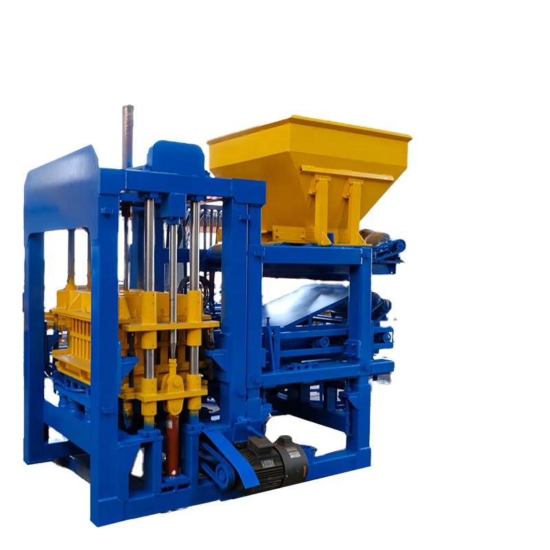 QT4-15 Automatic Concrete Block Making Machine, Building Material Machinery, Big Sale, 960PCs в Hour