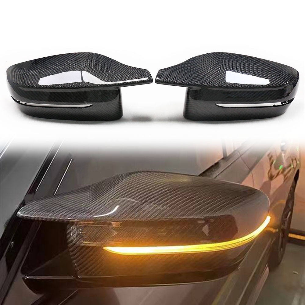 Чехол для зеркала в стиле M3/M4 из углеродного волокна для BMW G20 G22 G30 G32 G11 G12 G14 G15 G16 LHD корпус для зеркала заднего вида G80