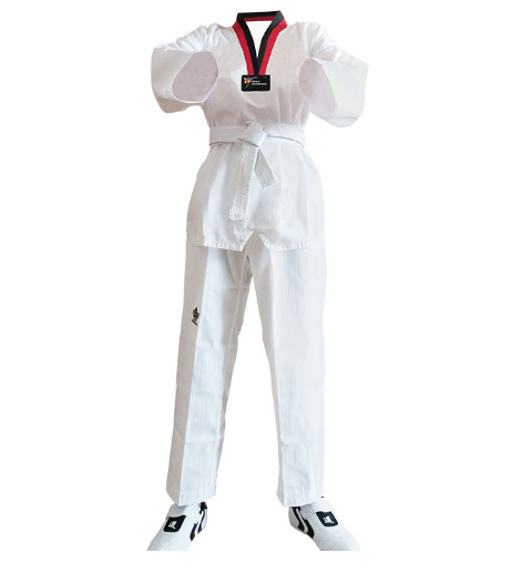 Оптовая продажа тхэквондо с печатной задней стороной WTF тхэквондо Dobok/костюм/униформа