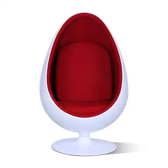 relaxing fabric Kids leisure modern fiberglass swivel West Alpha pod chair With Speakers