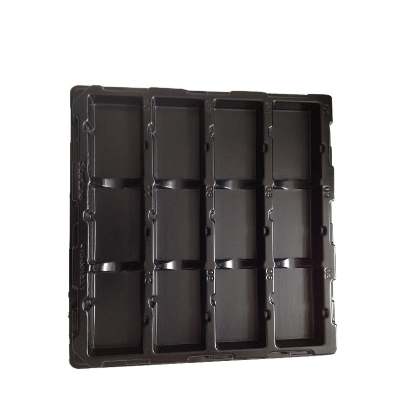 Leenol High Quantity Customizable Plastic Anti-static PCB electronic tray Blister box Blister tray Plastic tray