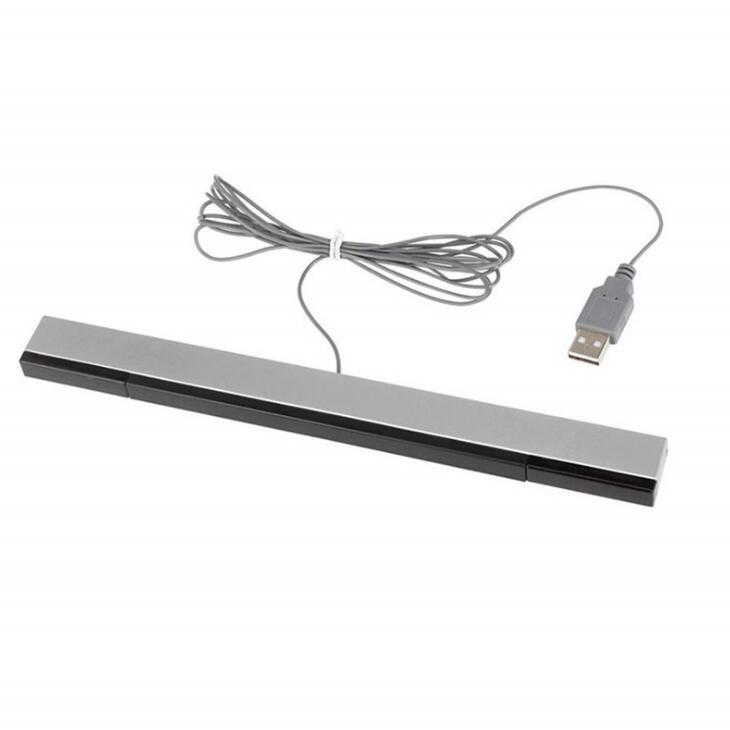 Проводной USB-датчик с дистанционным управлением для Wii, Инфракрасный Лучевой Индуктор для Wii/Wii U