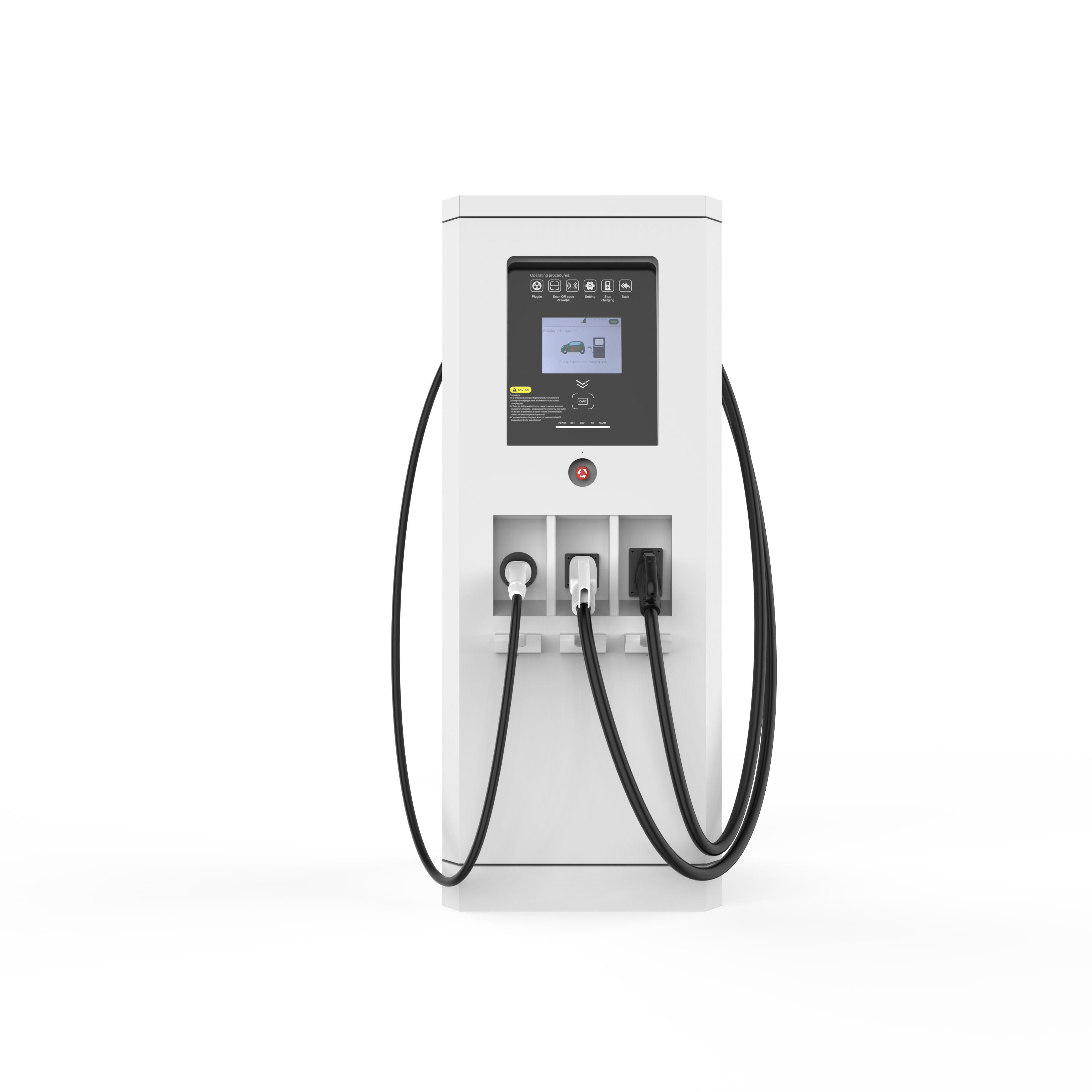 Manufacture 60/120/160 KW Floor-standing DC Fast Electric Vehicle Charging Station