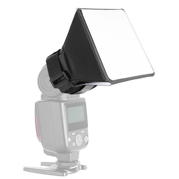 Universal Portable Flash Fill Light Diffuser 10*13cm Speedlite For Canon Nikon Sony DSLR