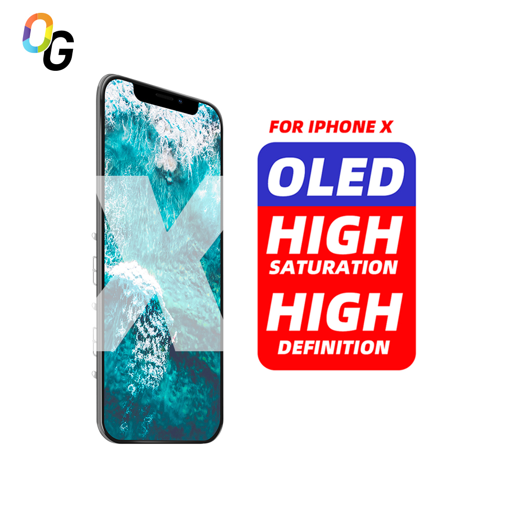ЖК-экран OG AMOLED для iphone X XS XR XS MAX 11, сменный ЖК-дисплей для сотового телефона с сенсорным экраном и дигитайзером