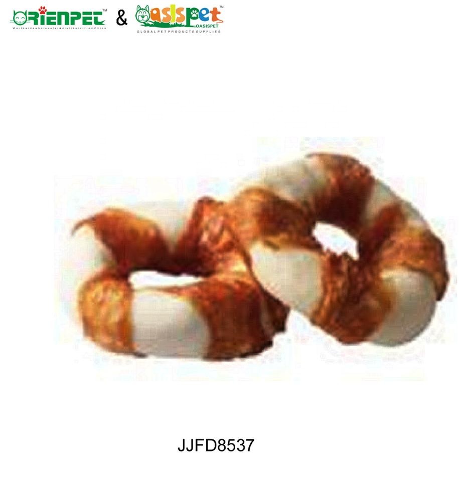 ORIENPET & OASISPET жевательное кольцо для собак, мяса, курицы, сыромятное кольцо JJFD8537 продукты для домашних животных