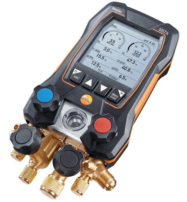 Testo 550s Smart Kit Testo 557s Smart 2 клапаны цифровой манометр