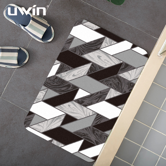 UWIN 2020 новый дизайн ПВХ Коврик для ванны с присосками