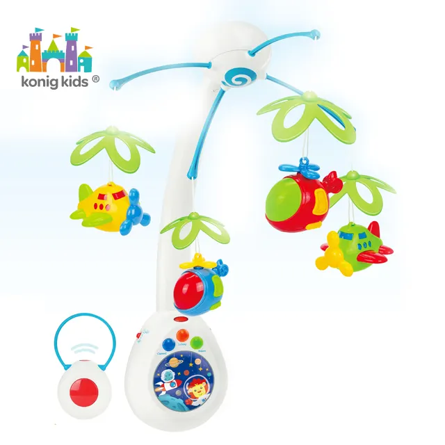 Konig Kids Remote Control Fantasy Space Pojection Musical Hanging Baby Crib Mobile