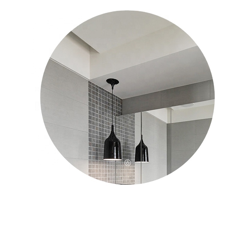 Vertical or Horizontal Install LED Lighted Wall Mount Vanity Bathroom Mirror