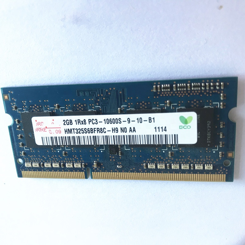 Для Hynix оперативная память 2 Гб ddr3 sdram (синхронное динамическое ОЗУ) pc3-10600 ddr3 1333 МГц hmt325s6bfr8c-h9 A1286 A1278 A1297 памяти