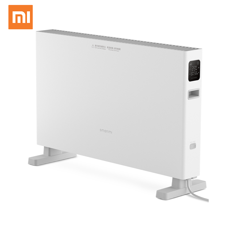 Xiaomi Smartmi Электрический нагреватель умная версия быстрые ручные грелки для домашней комнаты Быстрый конвектор дымоход вентилятор бесшумный настенный нагреватель