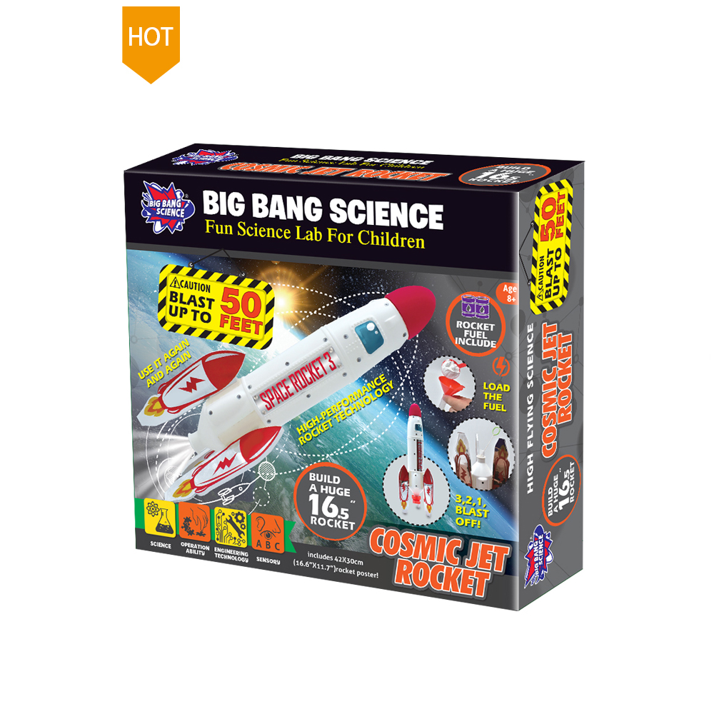 BIG BANG SCIENCE pass EN71 1-4 взрыв до 50 футов Открытый Запуск ракеты игрушки для детей