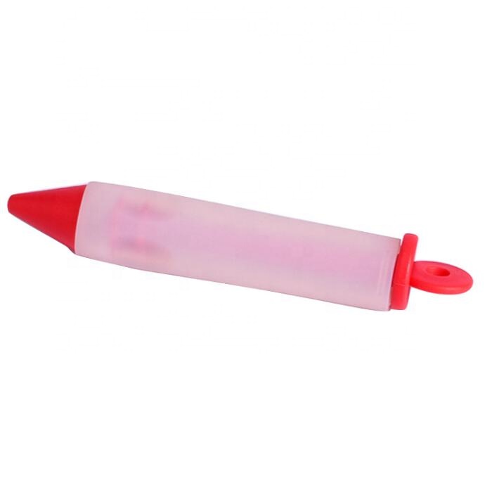 Hot Sale Silicone Decorating Pen Supplies Kit / Cake Piping Tips Pen Mouth / Cake Biscuit Baking Supplies Tools