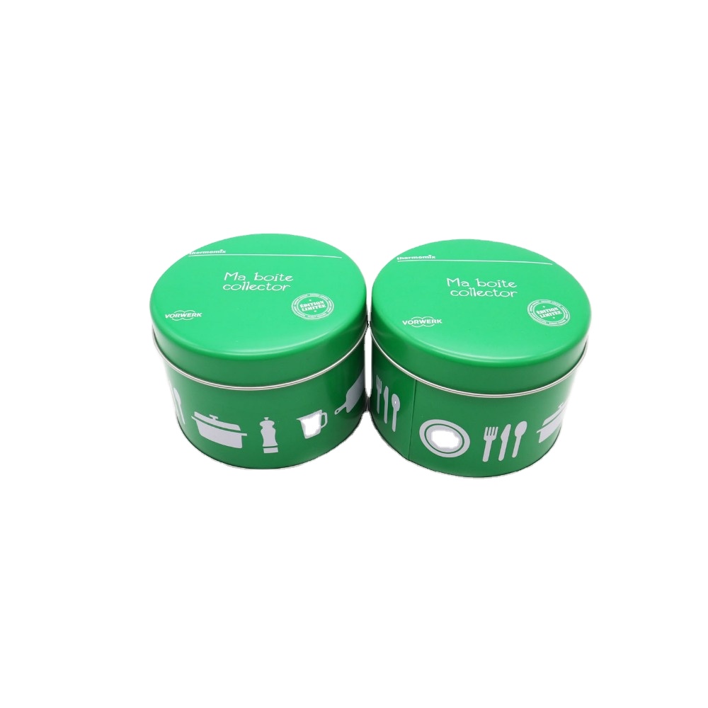 cheap hot sale metal tin box candy tin can with lid