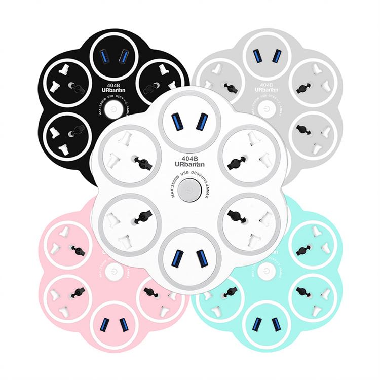 6 outlet surge protector New Technology CE Certificate surge protector extension cord