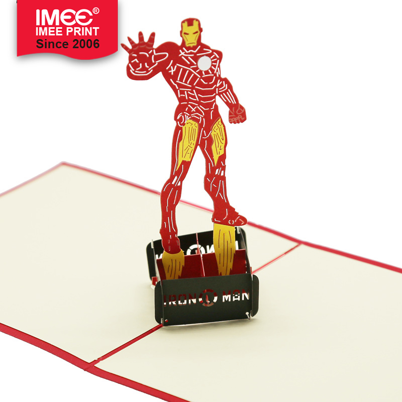 Открытка для дня рождения IMEE Iron Man