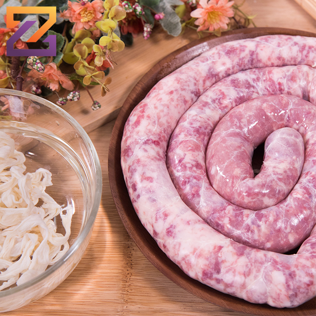 32/34 Veterinary Certificate Natural Edible Salted Hog Pork Casing Sausage Skin HACCP