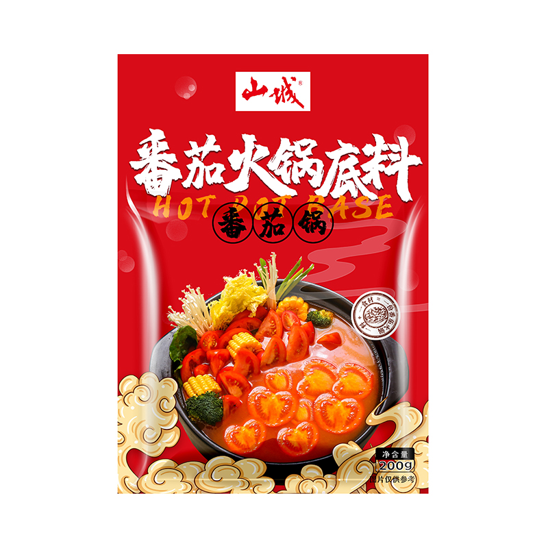 Hot pot tomato Chinese tomato self-service hot pot Spicy hot pot