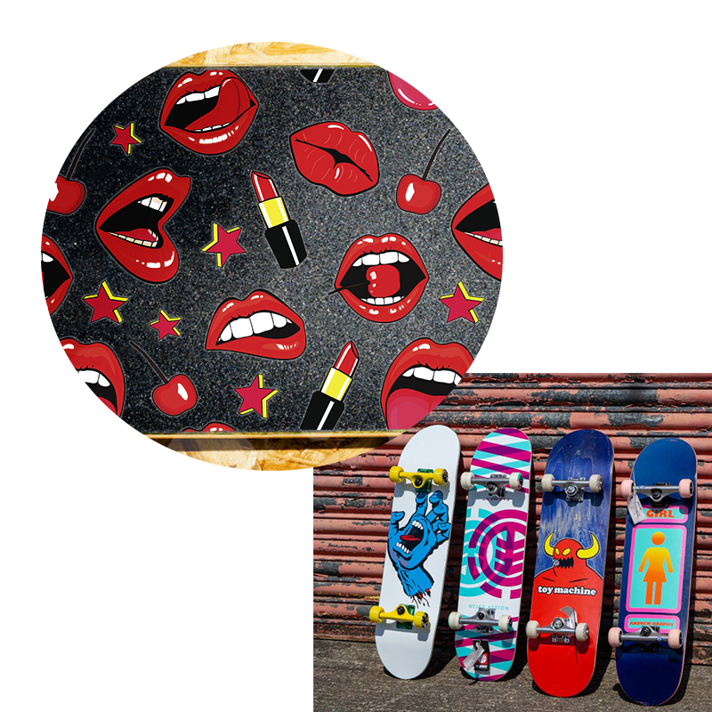 Wholesale Printing Service Water Transfer Decal 50*70cm Resistance to Friction Water Transfer Decals Printing for Skateboard