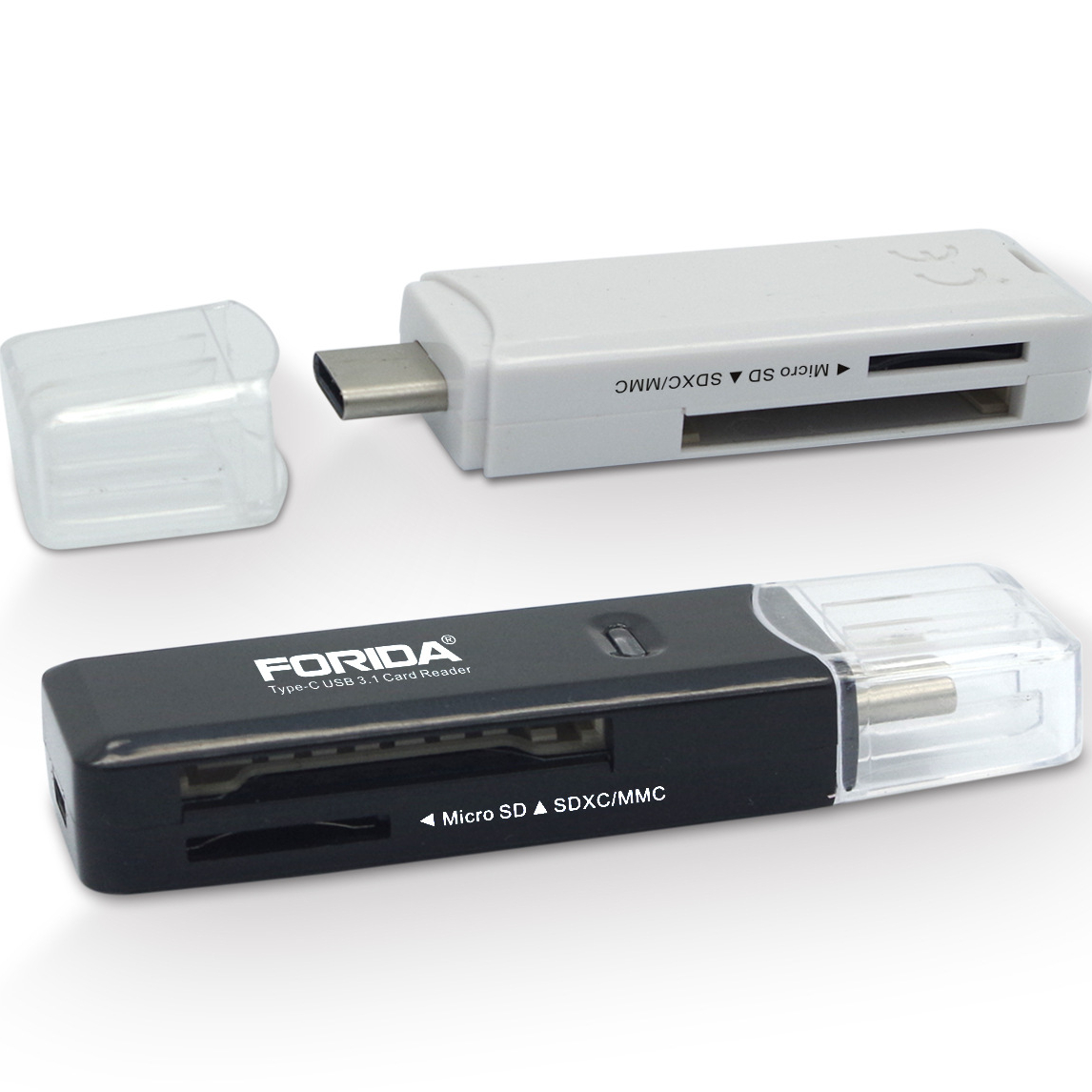 Горячая Распродажа Портативный USB 3,1 устройство для быстрой передачи SD/TF-карт Type-C кардридер для планшета ноутбука мобильного телефона