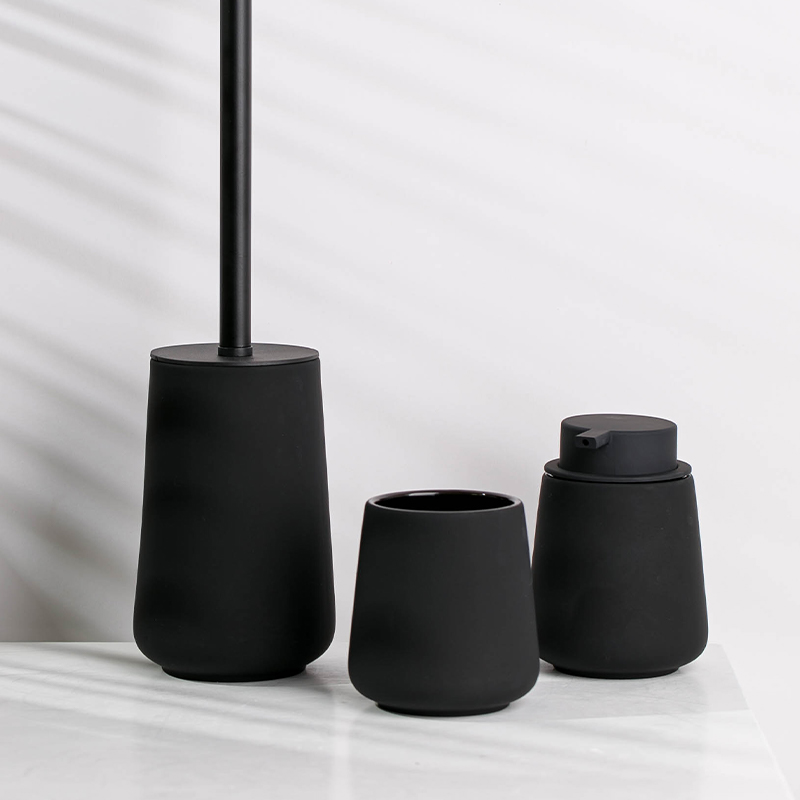 hot sale silicone rubber coating custom ceramic luxury bathroom accessory toilet set sanitary