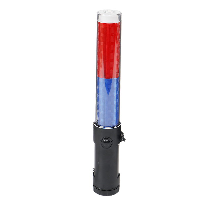 LED Strobe Light Police Wand Rechargeable Traffic Baton Signal Warning Light Flashing Wand