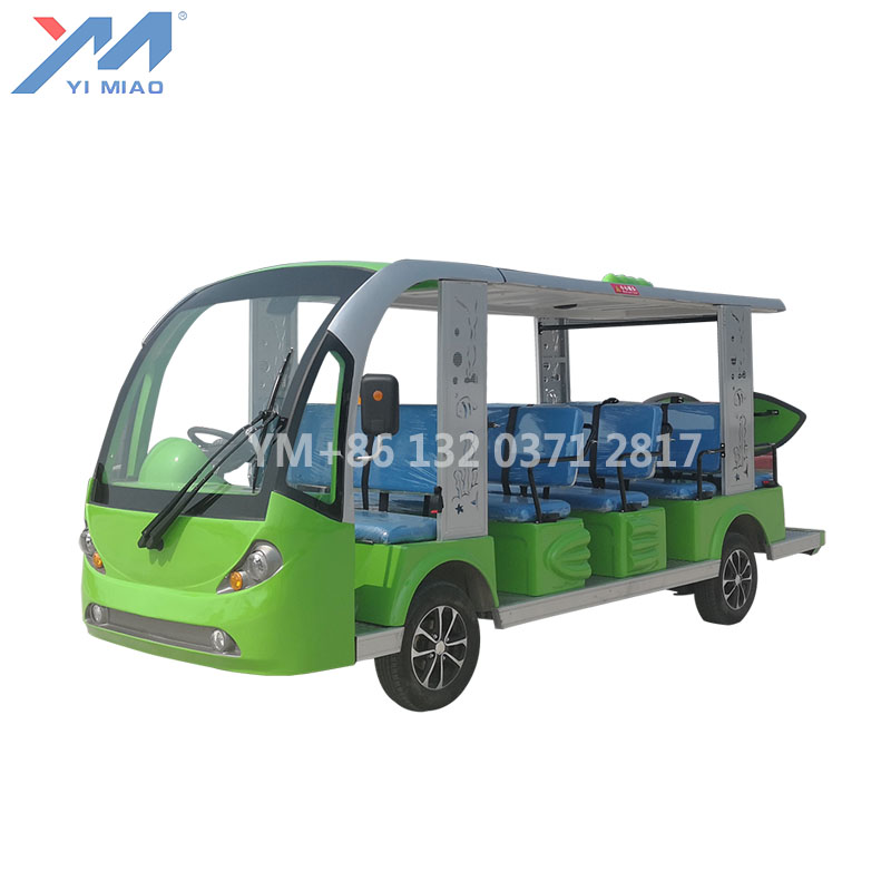 Right Hand Driving RHD 14 Seater CUSTOMIZED Electric Sightseeing shuttle bus