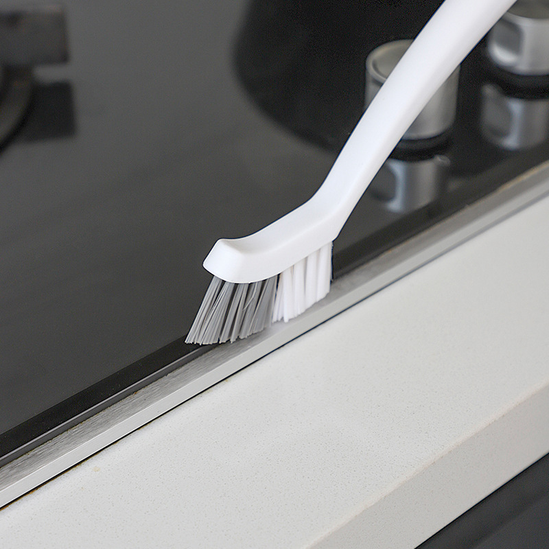 Eco-Friendly Handheld Long-Handled Cleaning Brush for Bathroom and Floor Cleaning