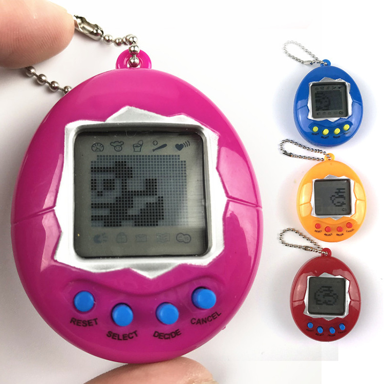 2021 Yohi Electronic Pet Machine Cracked Egg Electronic Pet Toy Tamagotchi Egg 90S Tamagotchi Pet