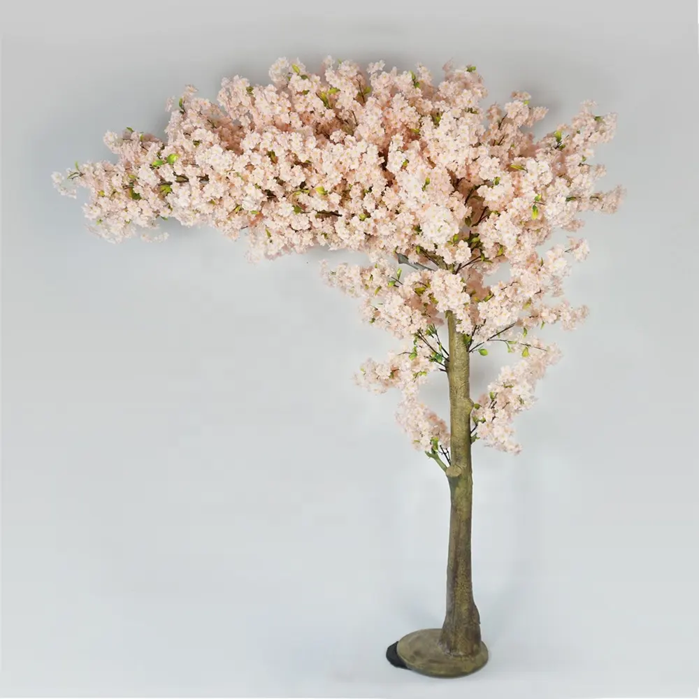 wholesale cheap Artificial sakura flower blossom tree / indoor wedding Decoration arched Artificial Cherry blossom Tree