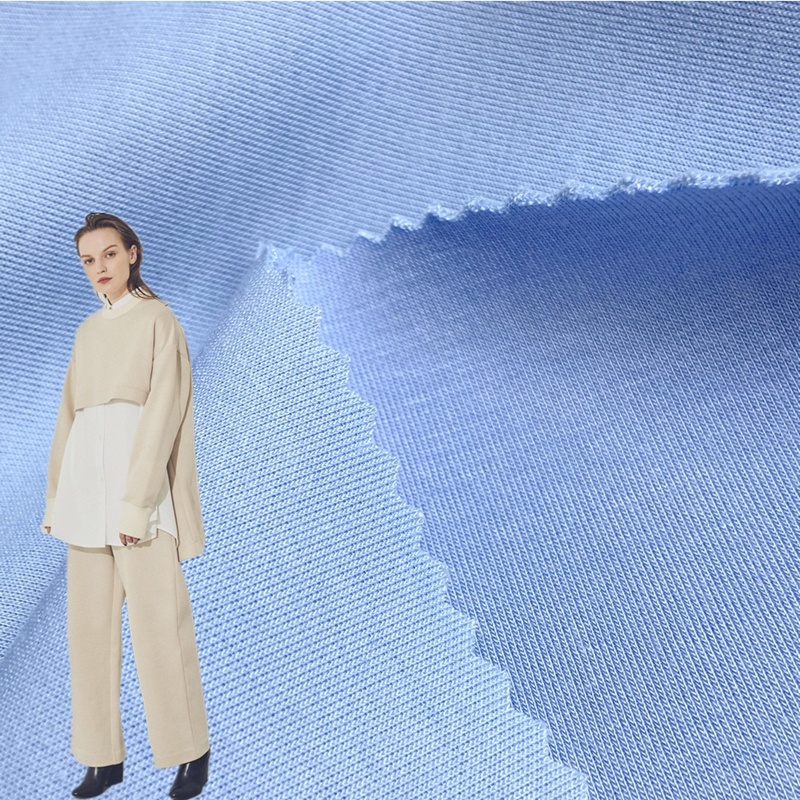 Factory high quality air layer modal polyester blend stretch knitting scuba fabric for sweatshirt