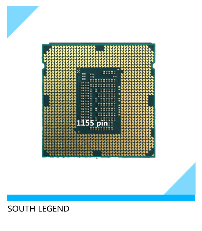 Бывший в употреблении двухъядерный процессор 1155 intel core pentium G2120 PC