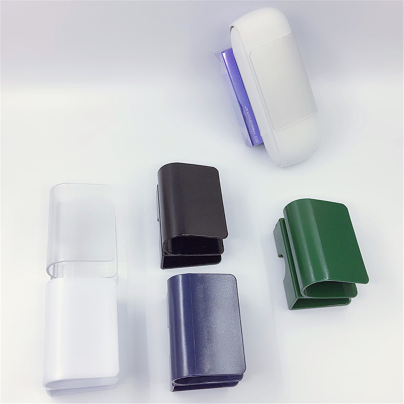Оптовая продажа, черный прозрачный зажим для IQOS 3,0, для IQOS 3 Duo, держатель для хранения, аксессуары, чехол для ПК