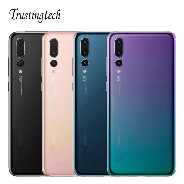 Крышка батарейного отсека для Huawei P20 Pro, Задняя стеклянная панель P20 Lite, задняя крышка корпуса для Huawei P20, Крышка батарейного отсека с объективом камеры