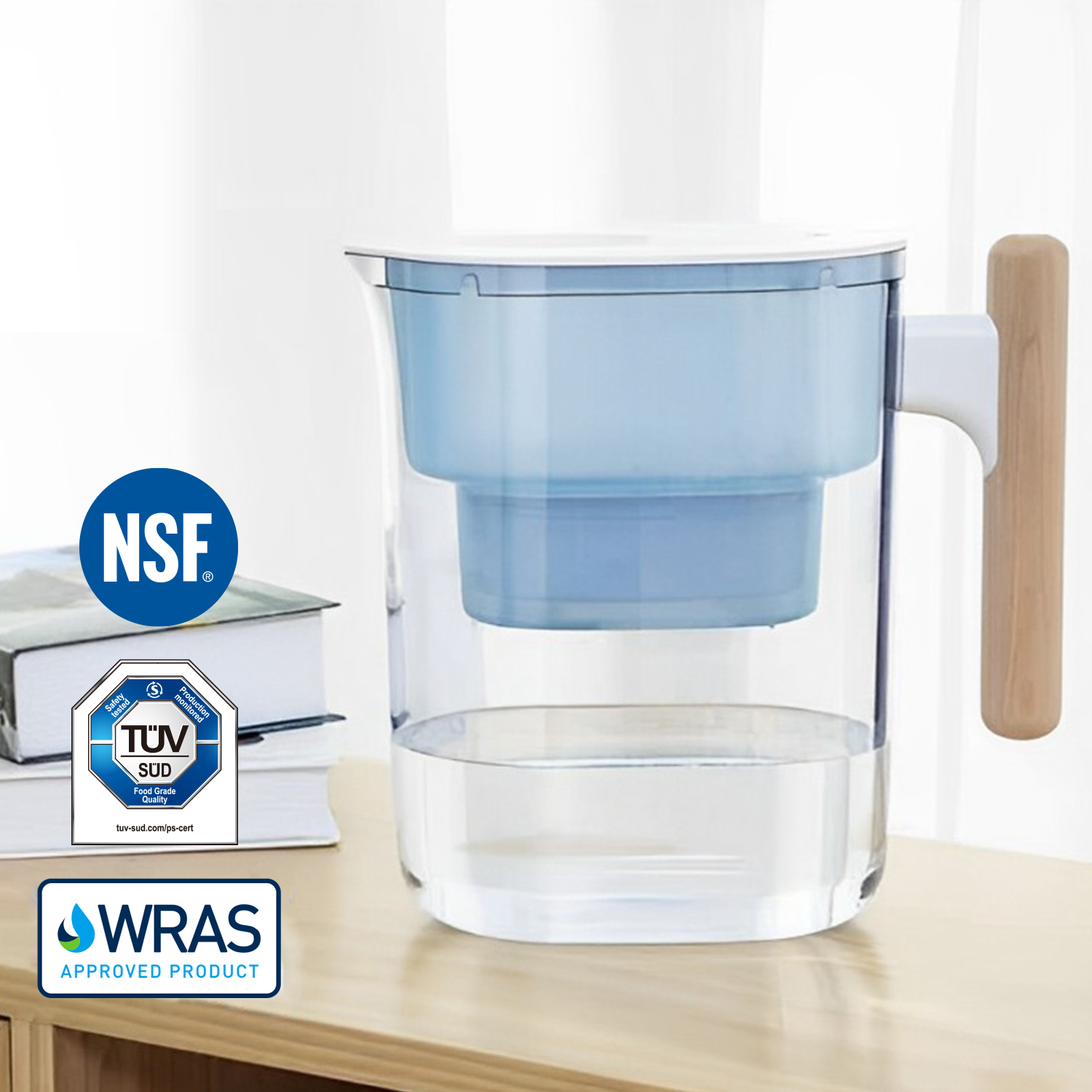 Household countertop Alkaline Water Filter Pitcher system home alternative filter Water Purifier Jug filtro purificador de agua
