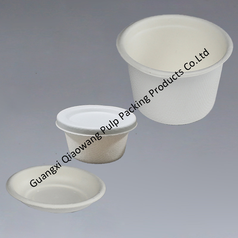 High Quality Manufacturing All Size Biodegradable Bowl Bagasse Tableware Sugarcane Paper Bowl